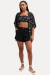 Short Suest Linho Preto - comprar online