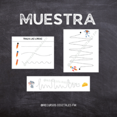 KIT IMPRIMIBLE PRE - ESCRITURA | LINEAS en internet