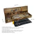 Kit de 6 personas con valija de madera artesanal que incluye cubiertos Tramontina con mango de madera, platos de madera, copas Nadir, parrilla plegable enrollable de acero zincado y accesorios para fogón