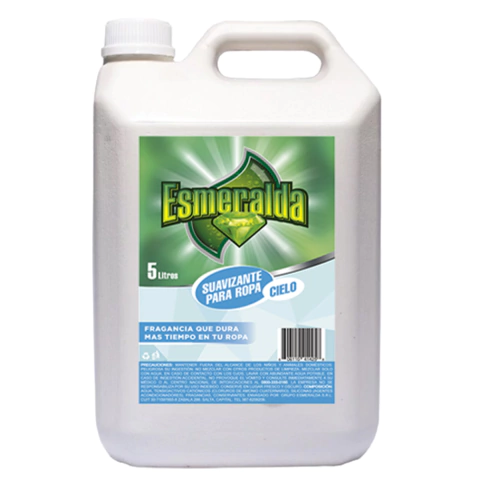 Suavizante para ropa Cielo 5LTS Esmeralda