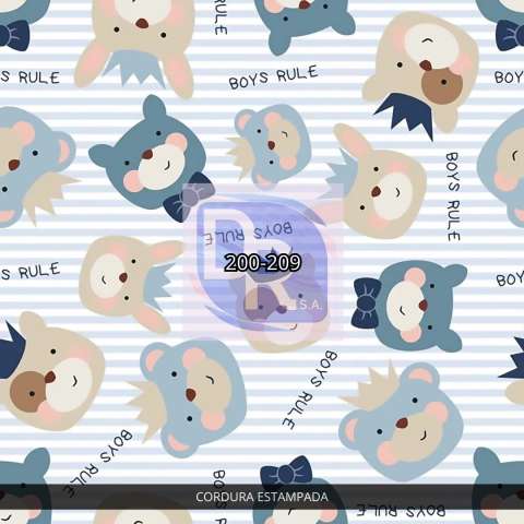 CORDURA ESTAMPADA 200-209 - comprar online