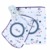 Kit Manta e Naninha Astronauta 358 - comprar online