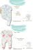 Macacão para bebê personalizado Floral 623 na internet