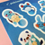 Cartela de Adesivos - Pokémon tipo Água - comprar online