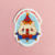 Sticker - Palhaçinho na internet