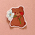 Sticker Ursinho com Flor