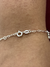 Pulseira 3 Trevos Azul Bebê Prata 925 na internet