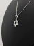 Conjunto Estrela de Davi Cravejado + Corrente Veneziana V12 Prata 925 na internet