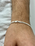 Pulseira Grumet 3mm 21cm Prata 925 - Santos Pratas