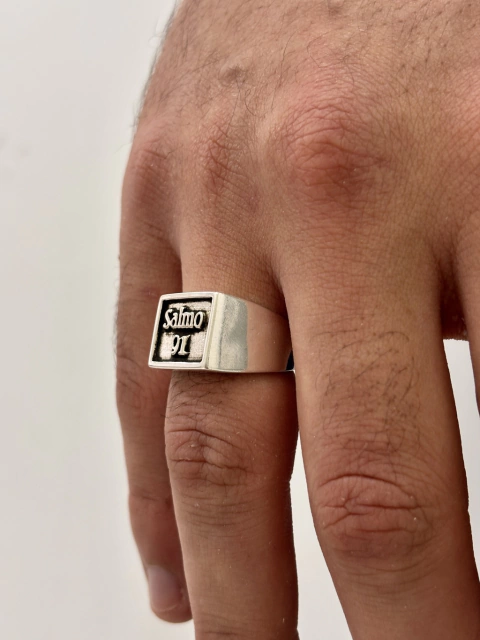 Dedeira Salmo 91 Prata 925