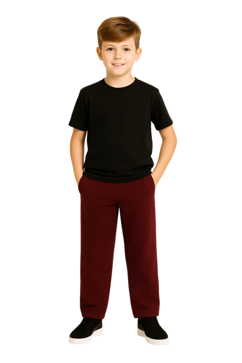 PANTALON UNISEX FRIZADO RECTO NIÑO 95-100