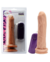 Pênis de Borracha Fogo da Paixão Com Vibrador 18x4 com Ventosa - comprar online