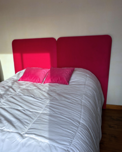 Respaldo Amelie curvo doble - comprar online