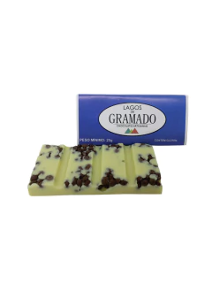 Barra branca com cookies 25g