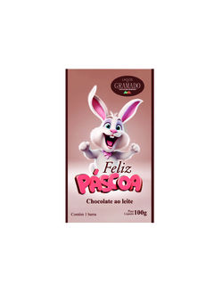 Barra Feliz Páscoa Ao leite - comprar online