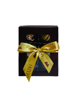 Caixa com 6 trufas sortidas - Lagos de Gramado Chocolates Artesanais