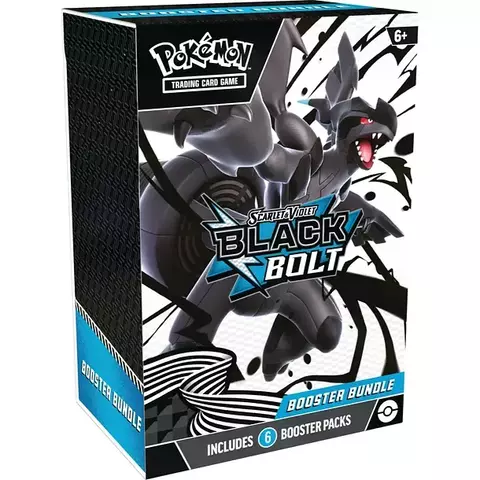 Booster Bundle (ESPAÑOL) - Black Bolt - Pokémon TCG Scarlet & Violet - comprar online