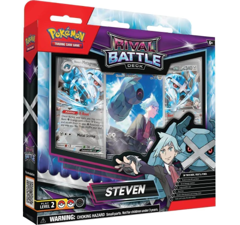 Pokémon TCG Rivals Battle Deck Steven en español