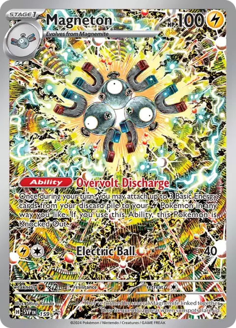 Carta Pokémon Magneto idioma INGLES código SVP159 - JCC Pokémon