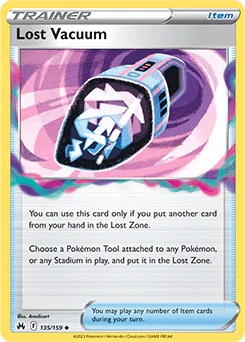 Carta Pokémon Lost Vacuum ESPAÑOL código 135/196 - TCG Pokémon