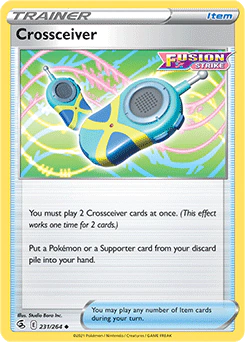 Carta Pokémon Crossceiver  código 231/264 - TCG Pokémon