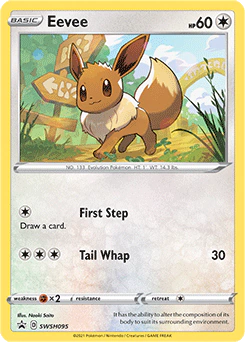 Carta Pokémon Eevee  código SWSH095 - TCG Pokémon