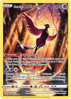 Carta Pokémon Galarian Articuno ESPAÑOL código SWSH282 - TCG Pokémon