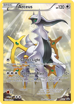 Carta Pokémon Arceus idioma INGLES código XY83 - TCG Pokémon