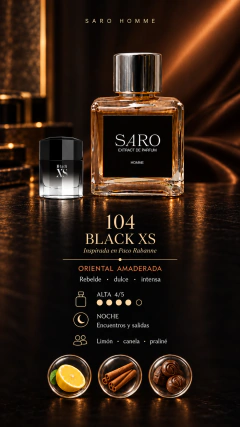 SARO 104 BLCKXS MEN - Inspirada en Black xs en internet