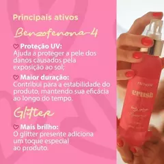 Love Crush Body Splash 12 em 1 Momozin Corpo e Cabelo 120ml