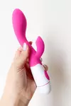 Vibrador de Ponto G e Clitóris - Recarregável USB