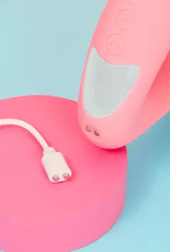 Imagem do Kiss - vibrador de Ponto G e Clitóris com Pulsação e Dedilhar cor preto