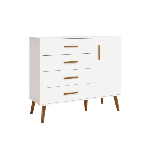 Cômoda Sapateira Isis Branco Fosco Reller - 36211