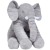 ALMOFADA ELEFANTE GIGANTE CINZA - BUBA - 7561