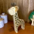 Adorno Girafa Boho Madeira - 23cm - comprar online