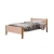 Cama Simba Rosa Fosco / Pés Madeira Reller - 36198 - comprar online