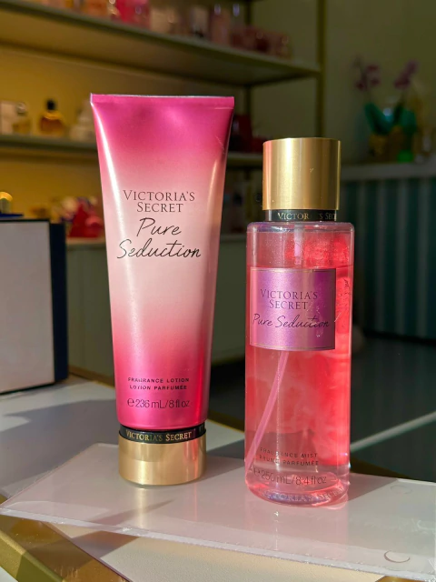 Kit Body Splah + Creme Hidratante Pure Seduction Victoria's Secret 236ml+250ml