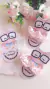 10 unidades de scrunchies Corujinha