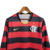 Camisa Retrô Flamengo I 2009 manga longa - Nike Masculina - Vermelha e preta com detalhes em branco e dourado - JC10 ESPORTES