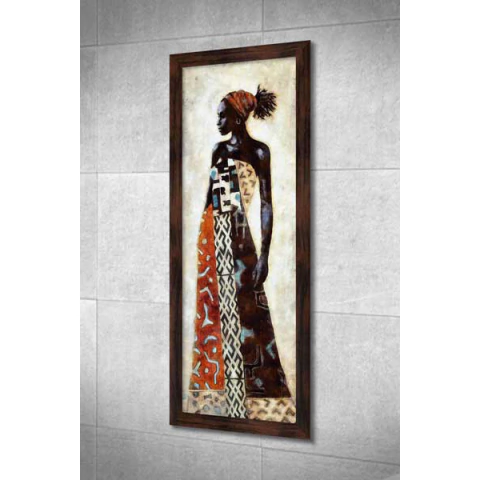 Quadro Mulher Africana 8 - Quadro Novo