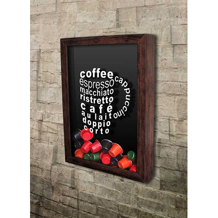 Porta Cápsulas Nespresso Xícara de Café - Quadro Novo
