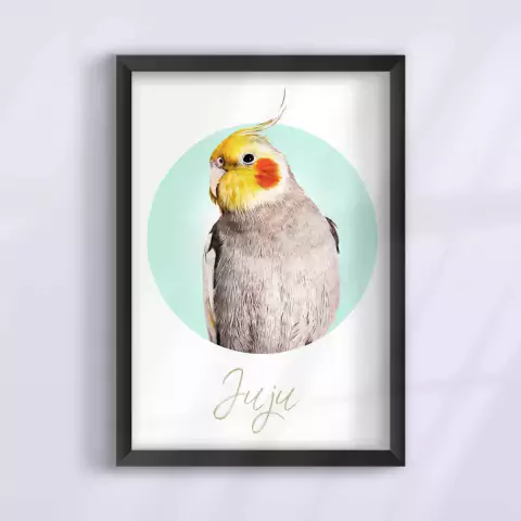 Quadro Pet Personalizado Individual 4 - Quadro Novo