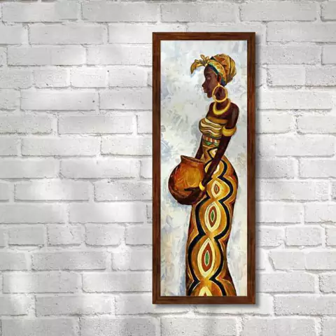 Quadro Mulher Africana 10 - Quadro Novo