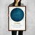 Quadro Mapa das Estrelas Mire na Lua - Quadro Novo - comprar online