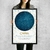 Quadro Mapa das Estrelas Mire na Lua - Quadro Novo na internet