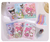 Mini Caderno de Adesivos Sanrio com Folhas reutilizáveis na internet