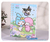 Imagem do Mini Caderno de Adesivos Sanrio com Folhas reutilizáveis
