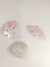 Kit 3 Broche de Acrílico - Sanrio - Afont Papelaria