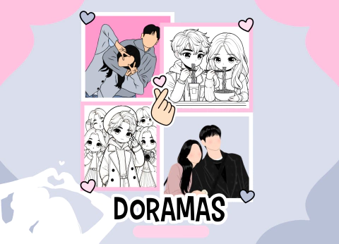 Livro de Colorir Dorama- Sob encomenda. - comprar online