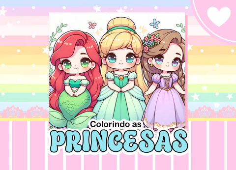 Livro de Colorir Princesas Sob encomenda. - comprar online